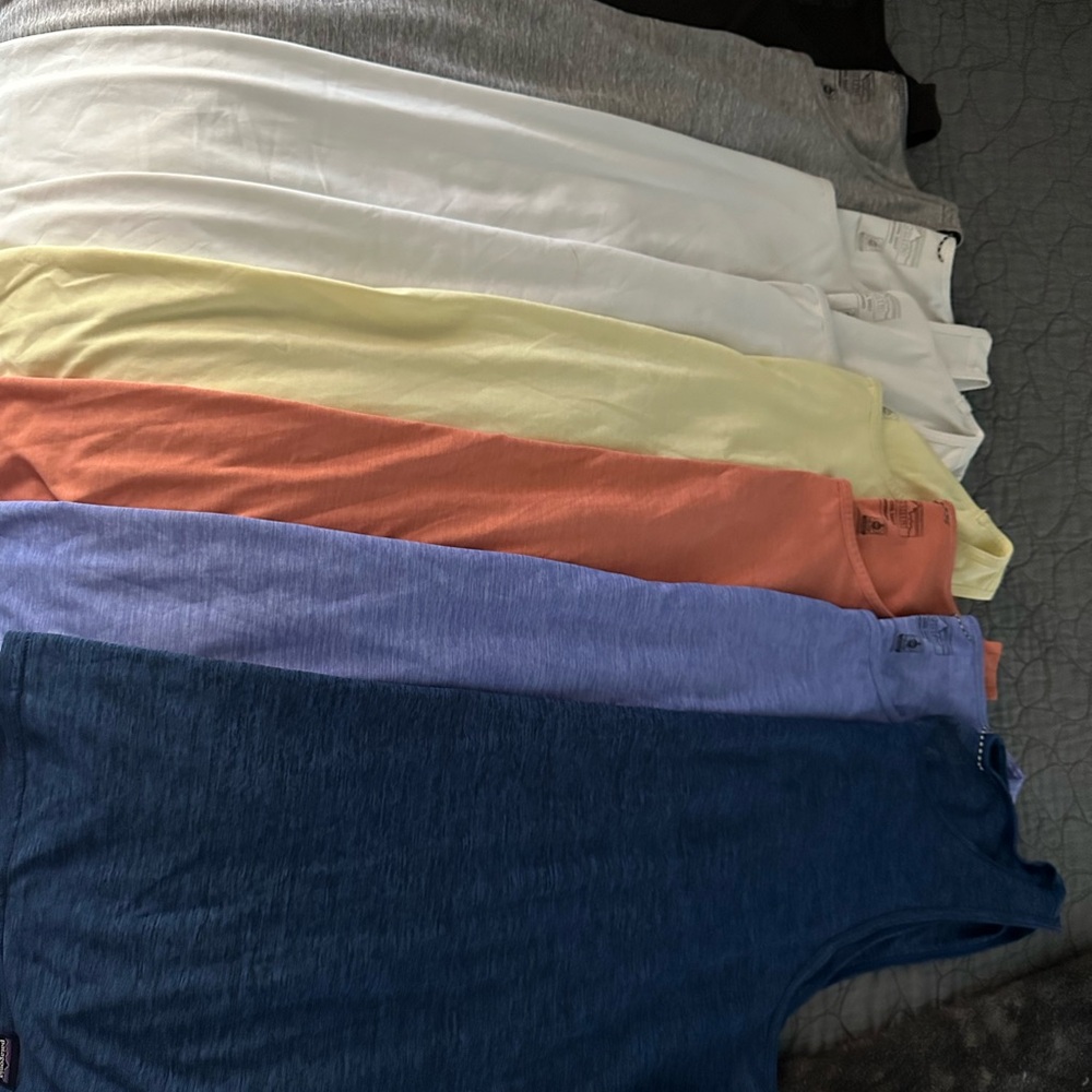 Patagonia Women's Tank Tops - Blue, Purple, Orange, Yellow, White, Gray, Black